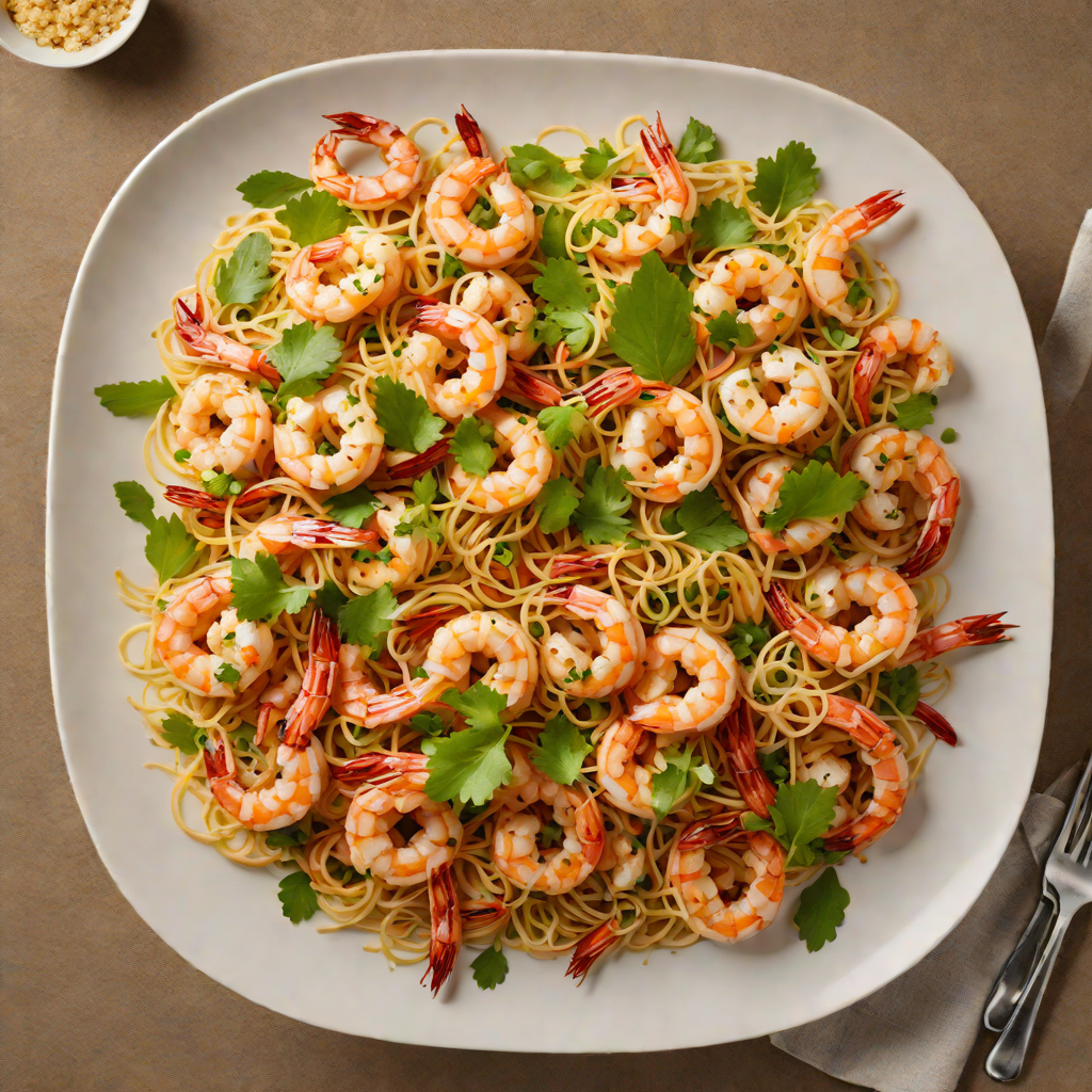 Quick Stir-Fried Cantonese-Inspired Shrimp with Garlic and Ginger