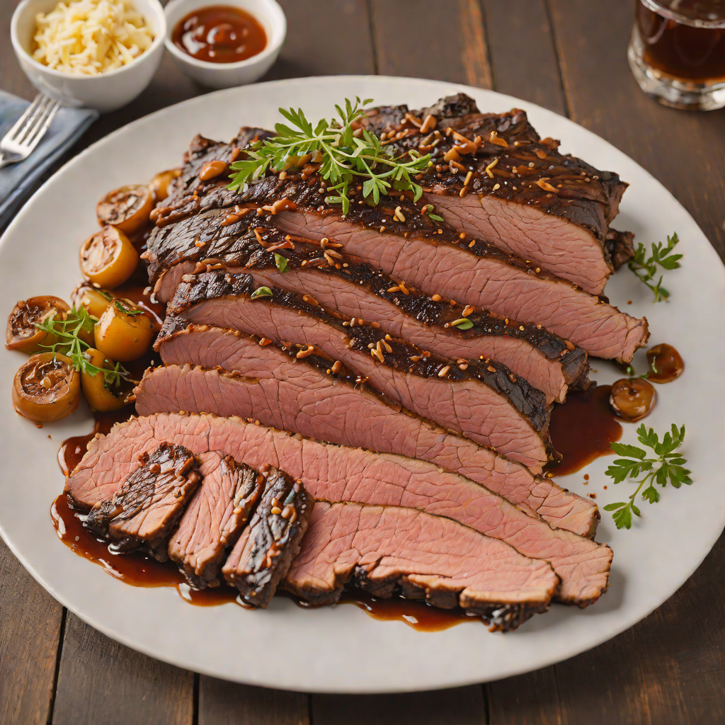 Slow-Smoked Kansas City Style Beef Brisket
