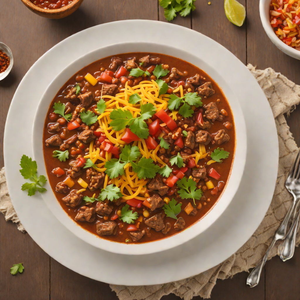 Texan Spiced Beef Chili with Smoked Paprika