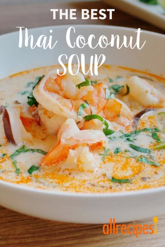 Thai-Inspired Spicy Coconut Shrimp Soup