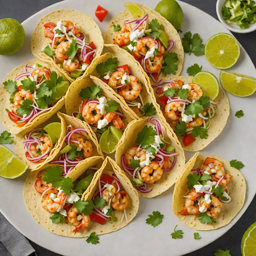Citrus-Spiced Tequila Shrimp Tacos
