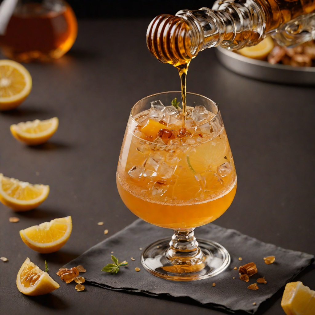 High-Quality Honey Bourbon Sour