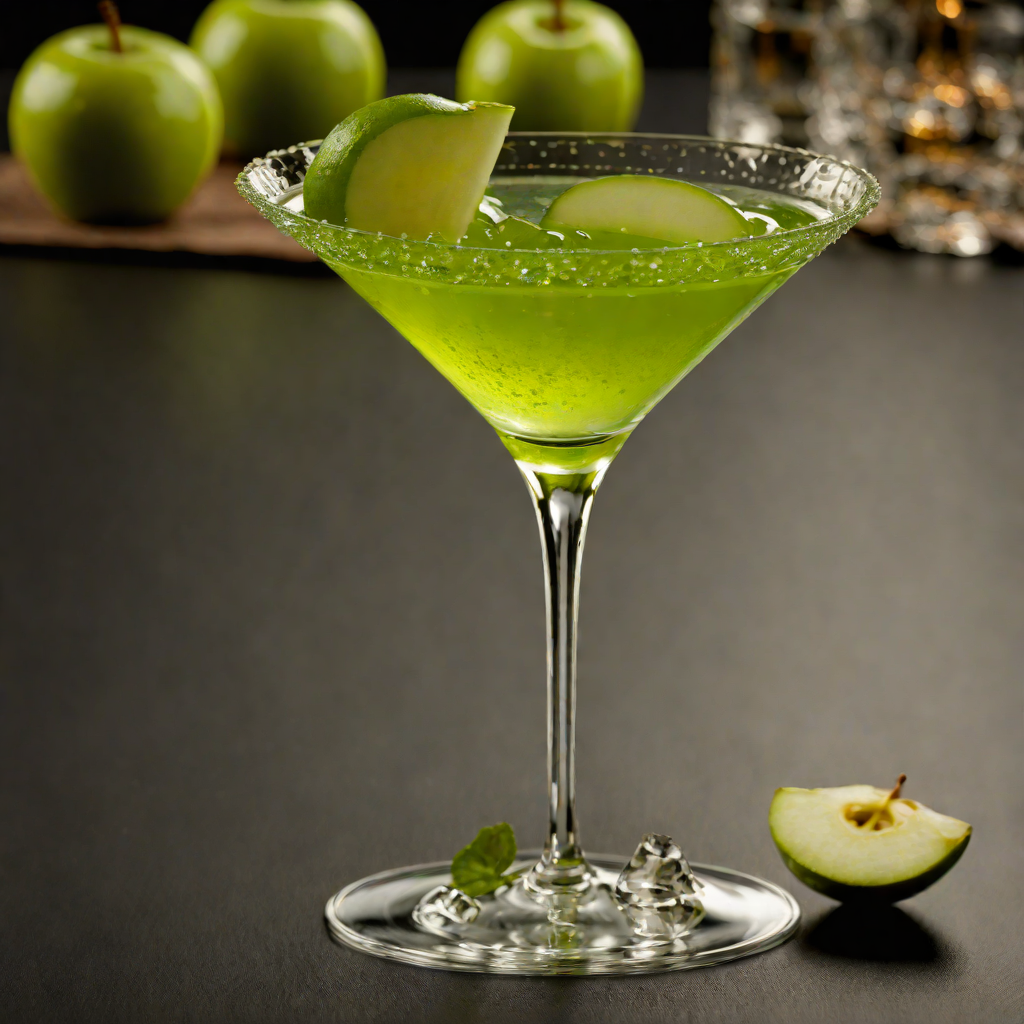 Broadway Emerald Apple Martini