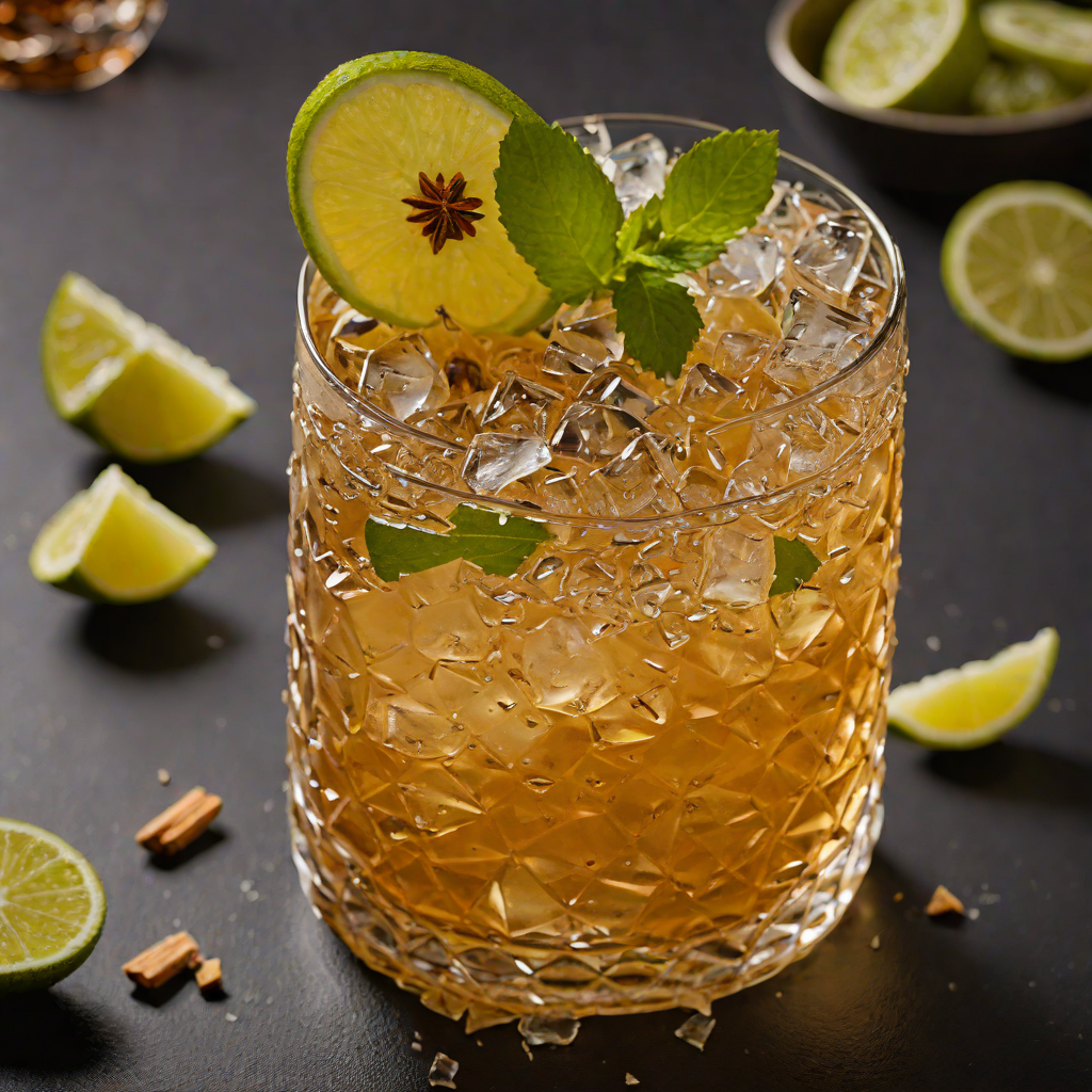Ginger-Spiced Dark Rum Mule
