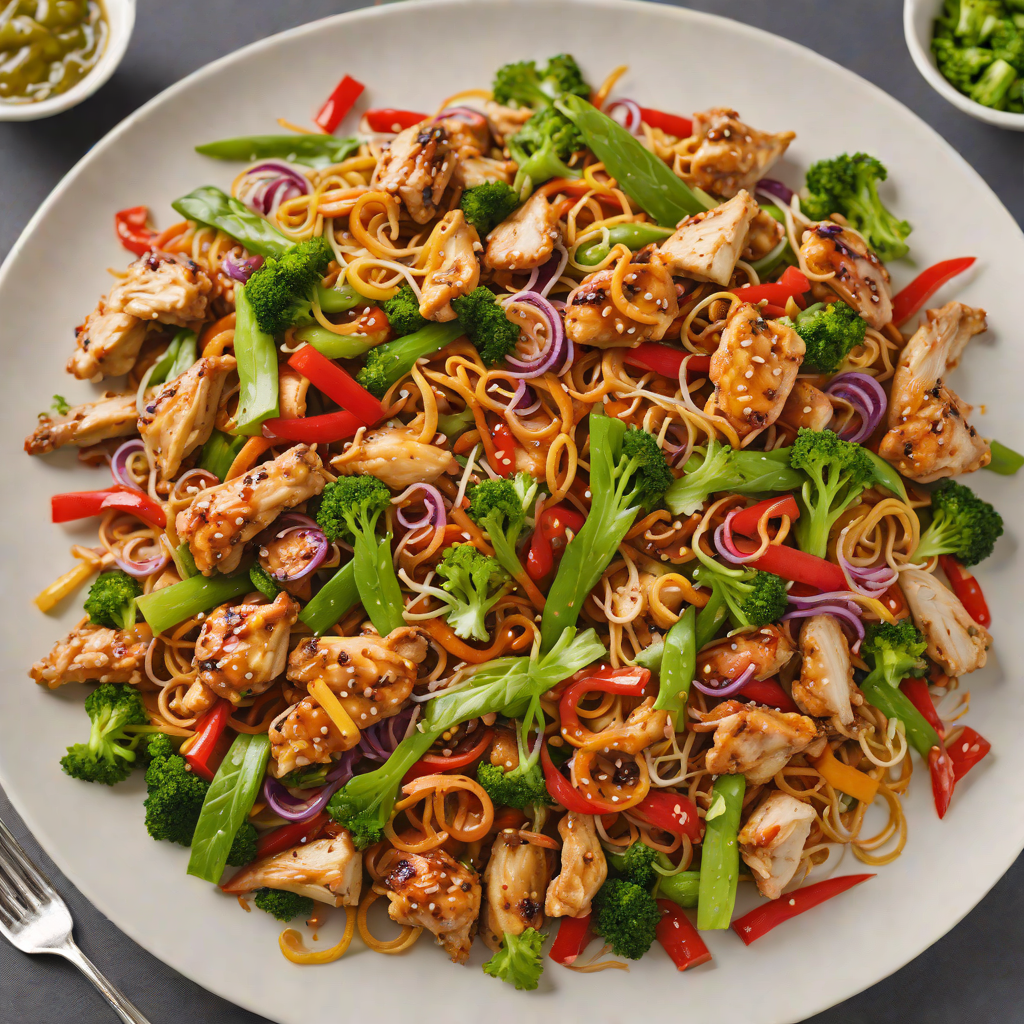 Browser-Based Arcade Chicken Stir Fry