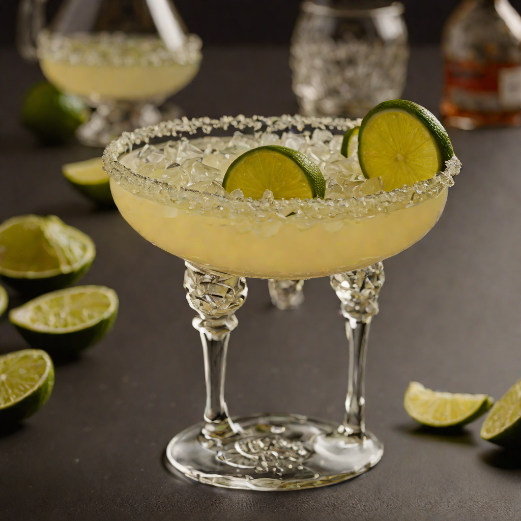Oaxacan Mezcal Margarita with Lime and Agave