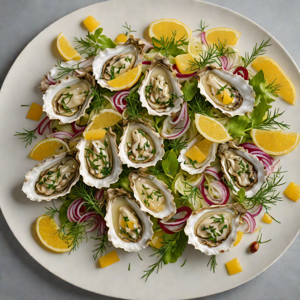 Oyster and Fennel Salad with Citrus Vinaigrette