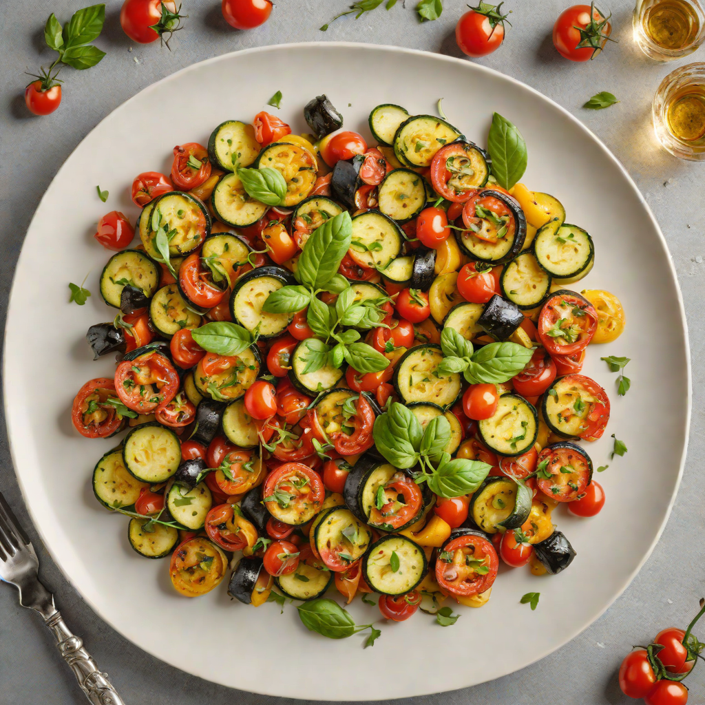French-Style Ratatouille with Roasted Tomatoes and Zucchini