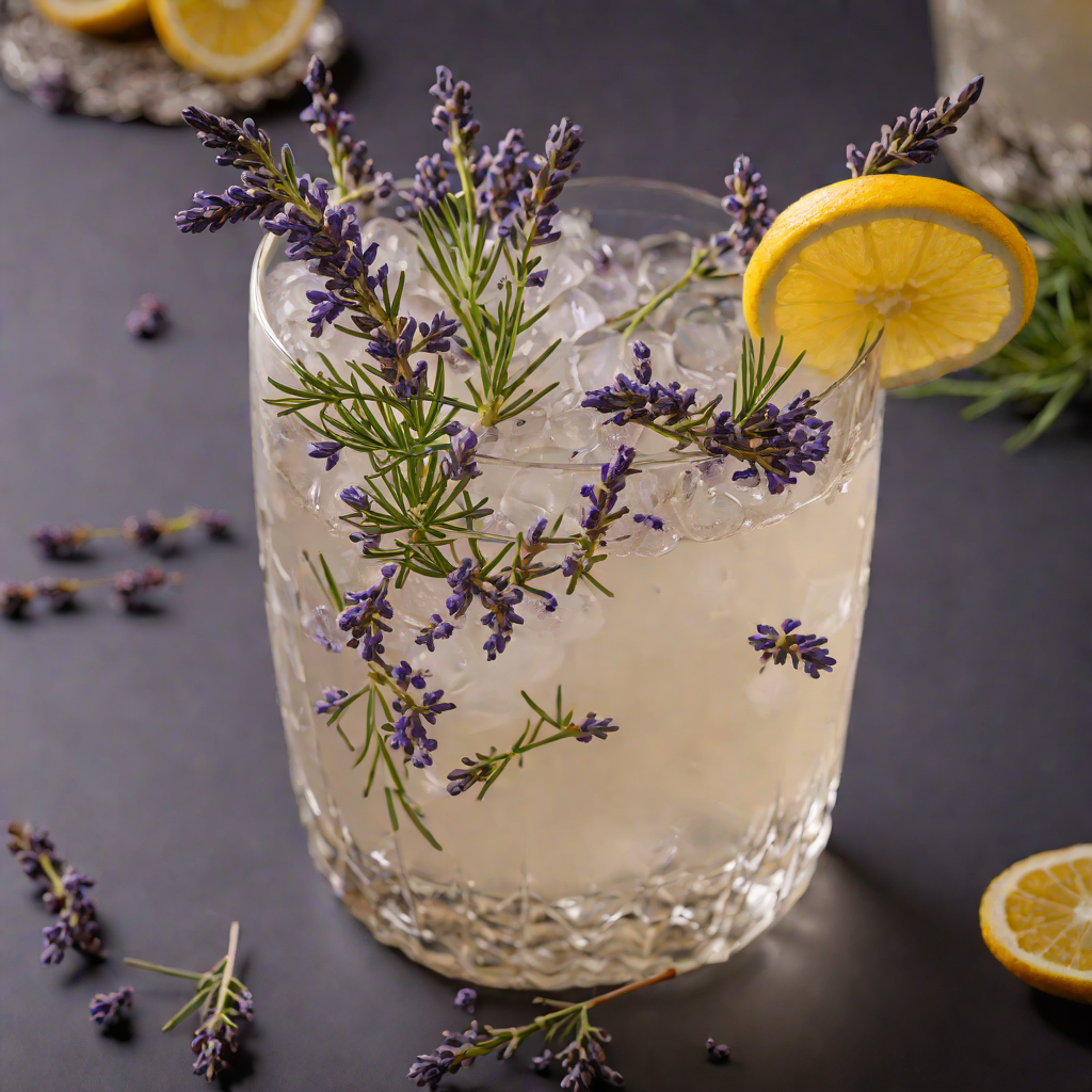 Herbal Lavender Gin Collins