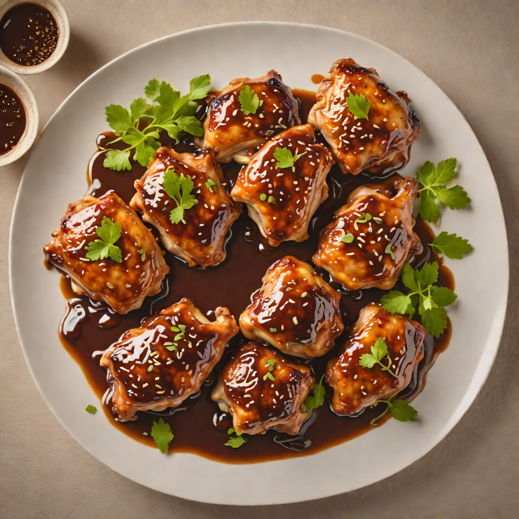 Pan-Seared Chicken Thighs with Tamarind and Tamarind-Sour Glaze