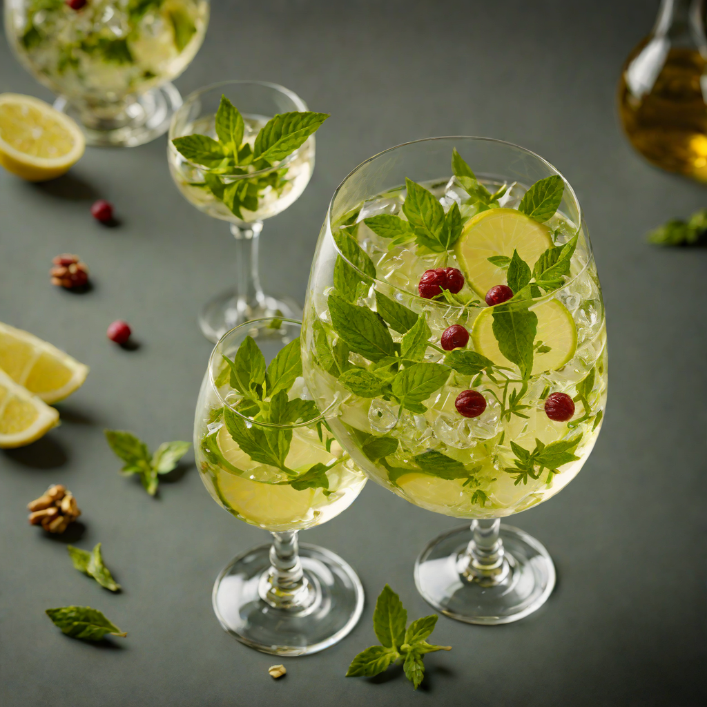 Herbal Green Tea Gin Spritz