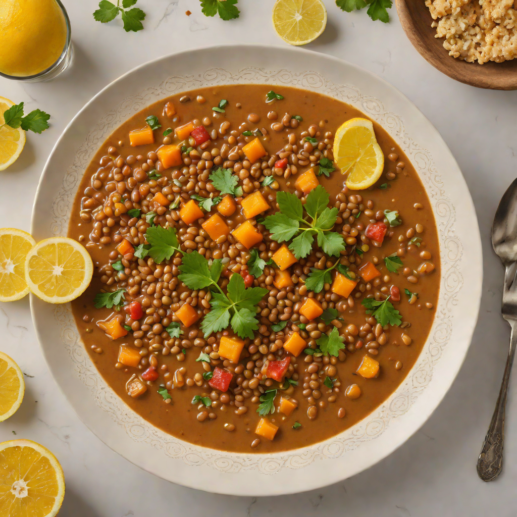 Mitmita-Spiced Lentil Stew with Berbere and Citrus