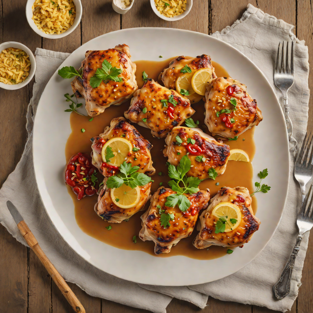 Pan-Seared Chicken Thighs with Garlic-Chili Butter