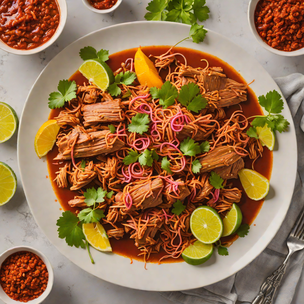Slow-Roasted Cochinita Pibil with Achiote and Sour Orange Marinade