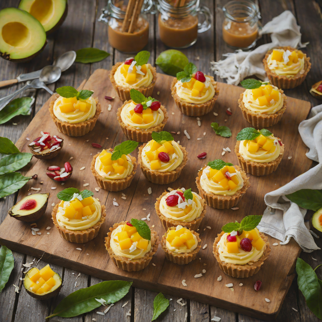 No-Bake Tropical Mango Coconut Cheesecake Cups