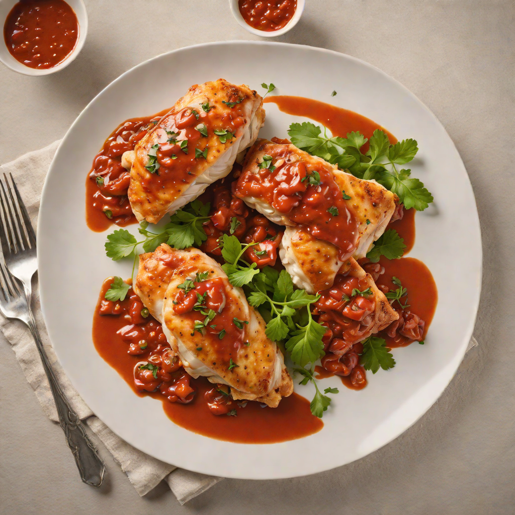 Pan-Seared Chicken with Smoky Paprika and Tomato Sauce