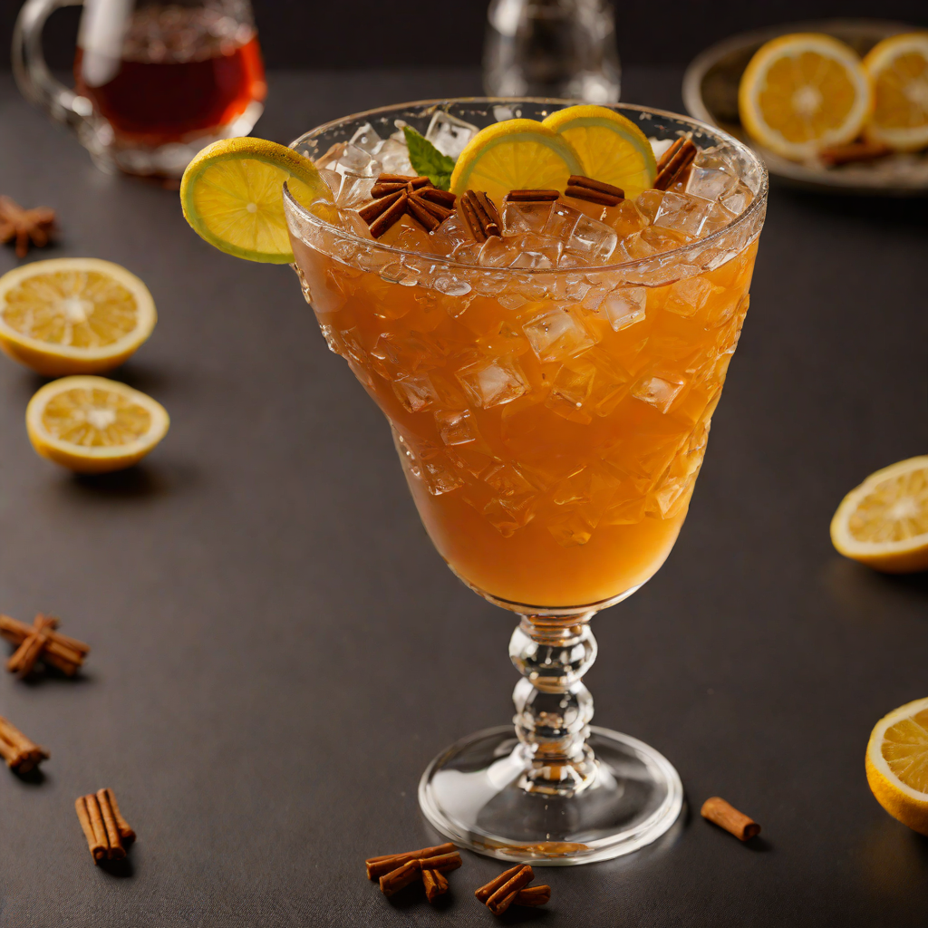 Honeyed Spiced Rum Punch