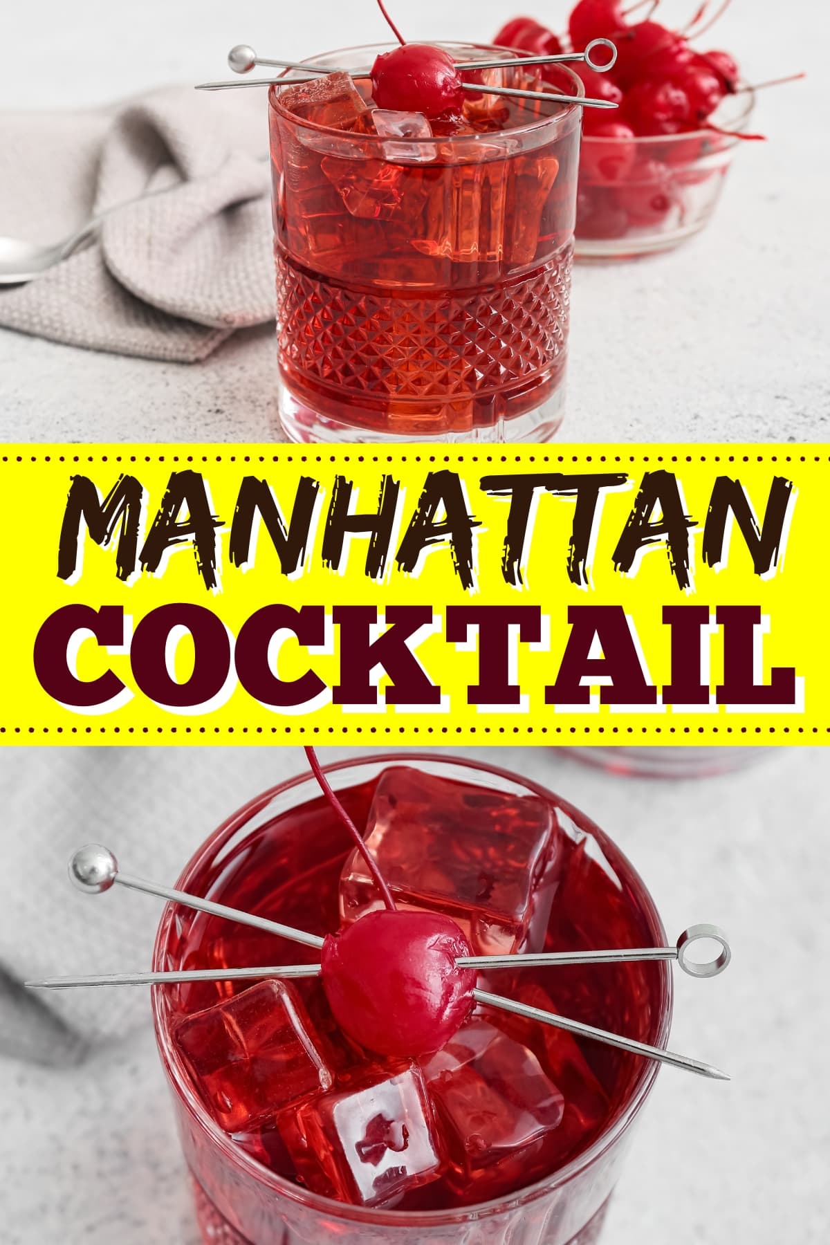 Ruby Red Manhattan