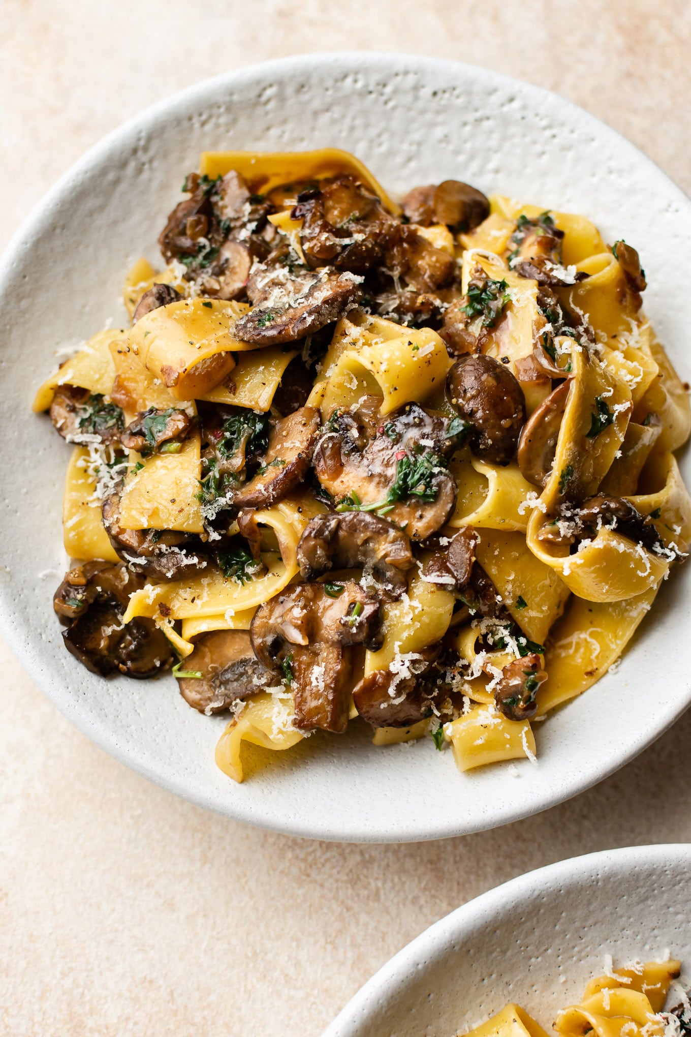 Pantry-Powered Mushroom & Garlic Pasta