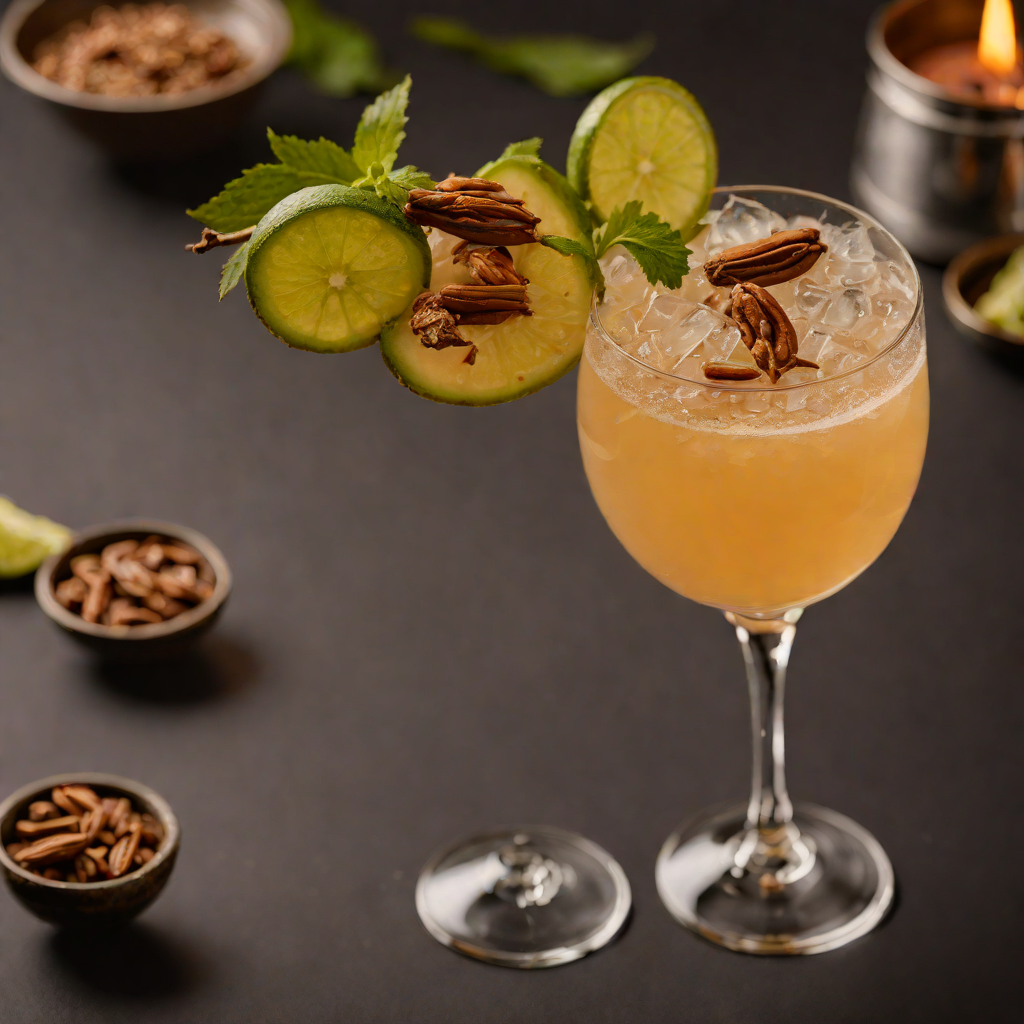Tropical Tamarind Mezcal Sour