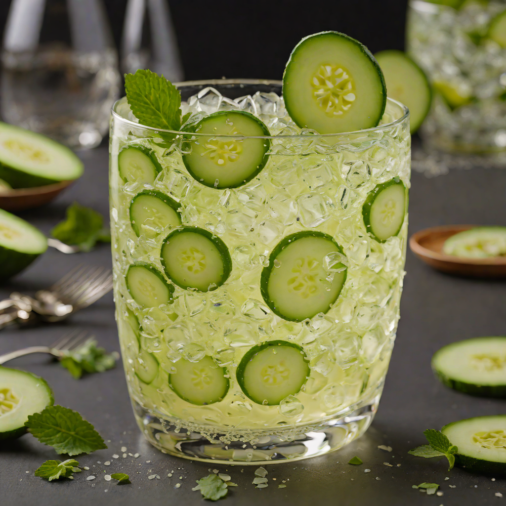 Mediterranean Cucumber Gin Fizz