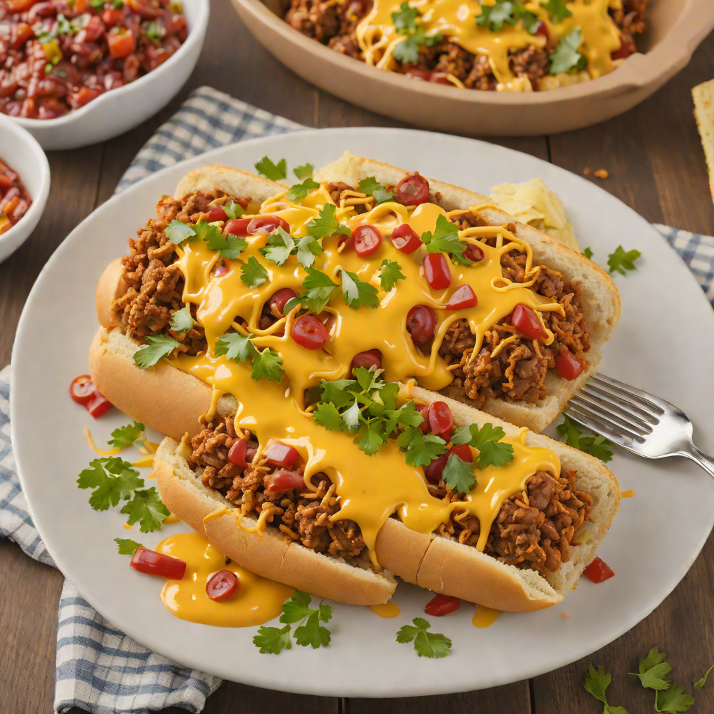Michigan Chili Cheese Dog Casserole