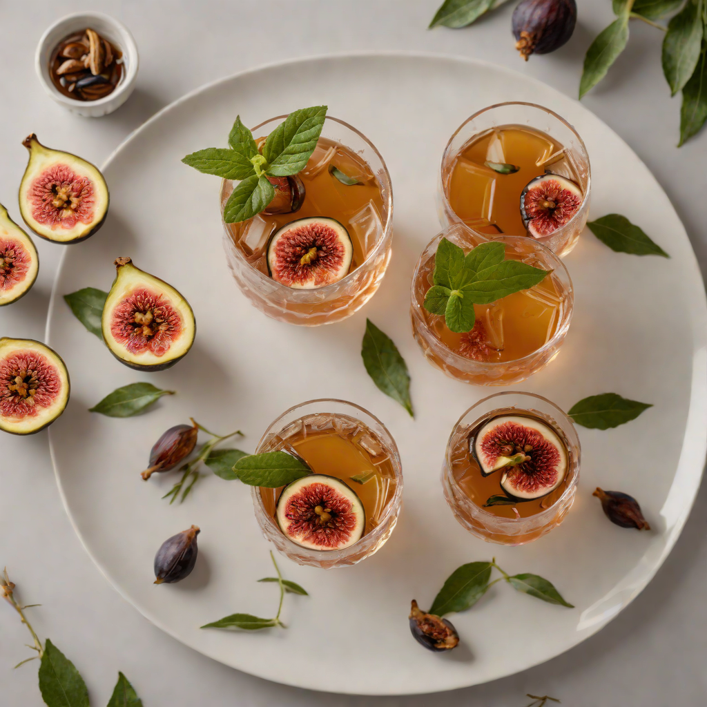 Spiced Fig and Sage Old Fashioned
