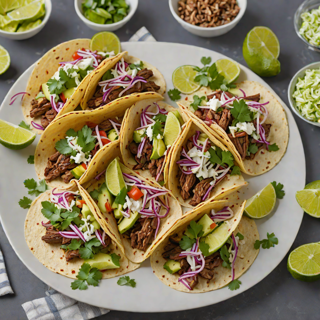 Charcoal-Grilled Carne Asada Tacos with Cilantro Lime Slaw