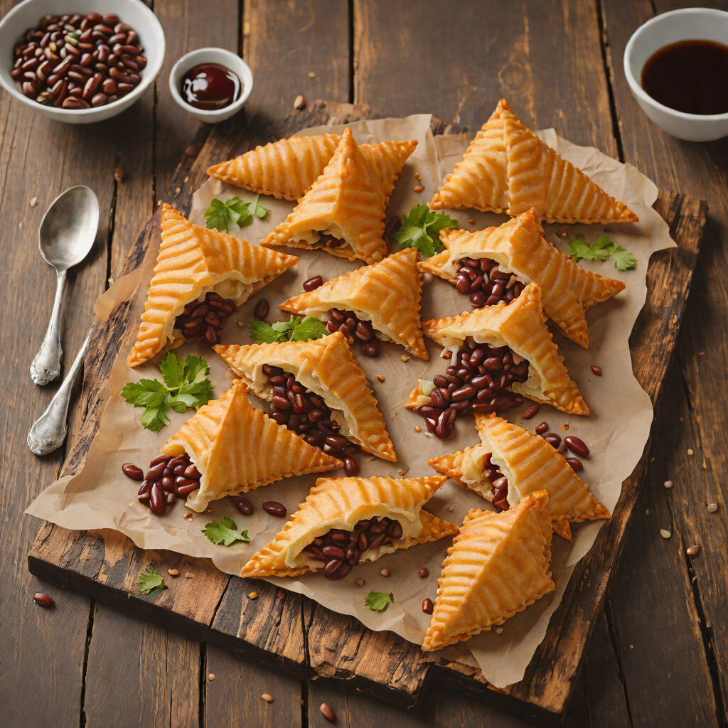 Taiyaki-Style Sweet Red Bean Pockets