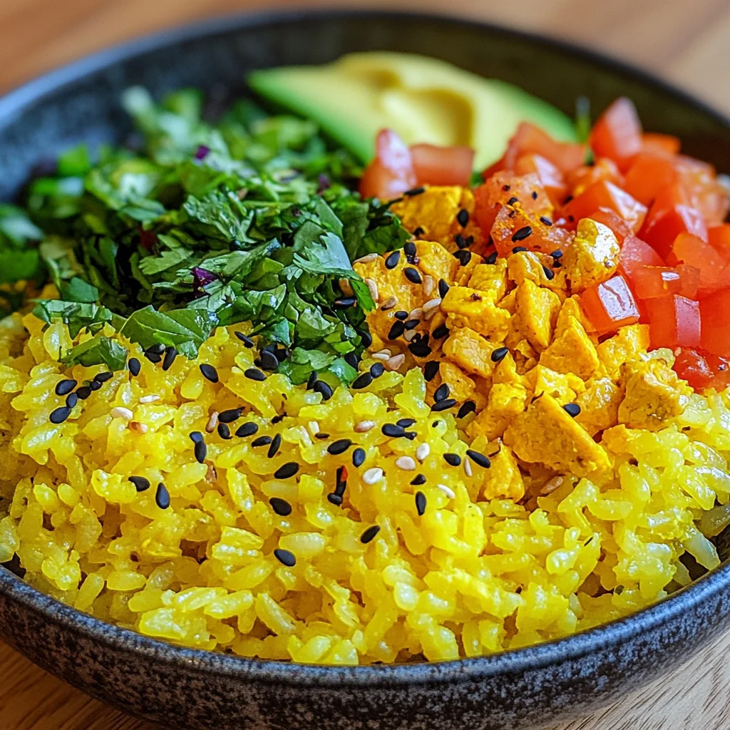 Spectrum Grain Bowl with Turmeric Rice
