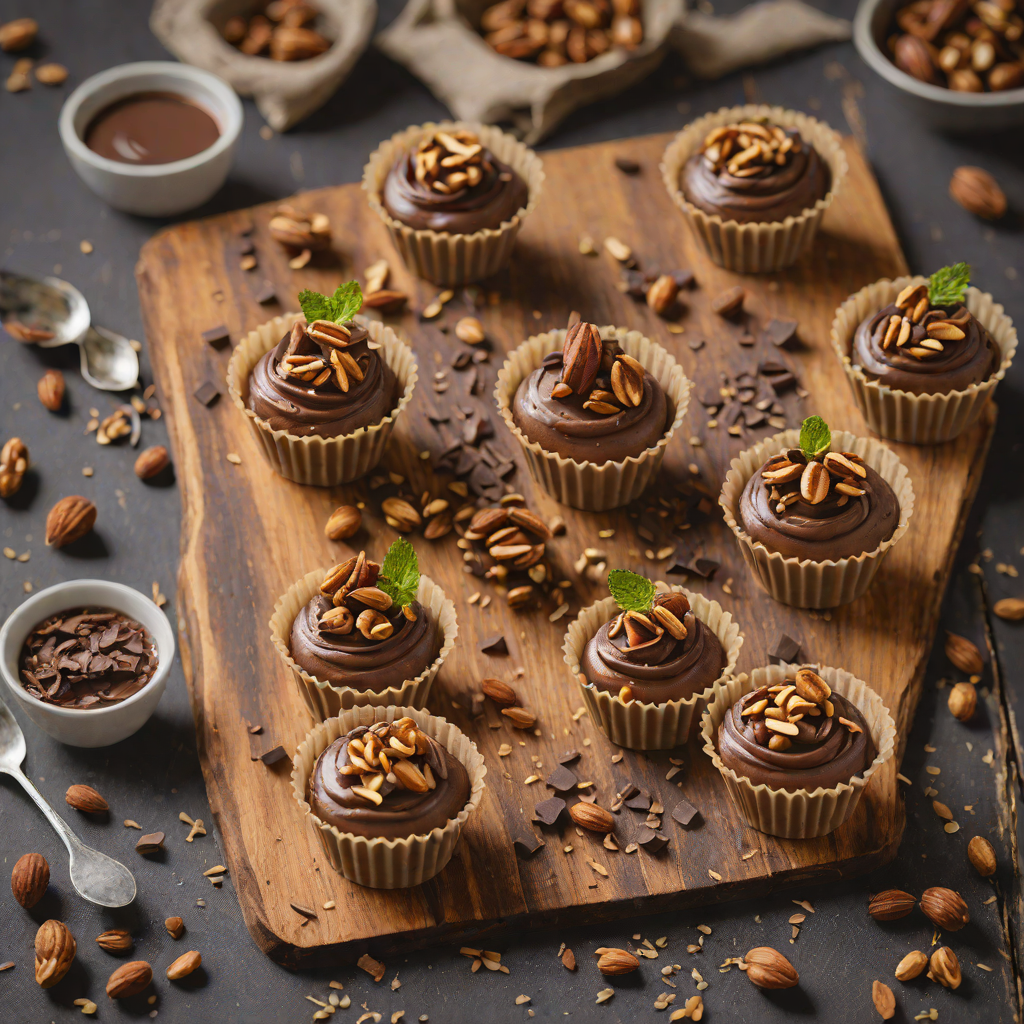 No-Bake Dark Chocolate Hazelnut Mousse Cups