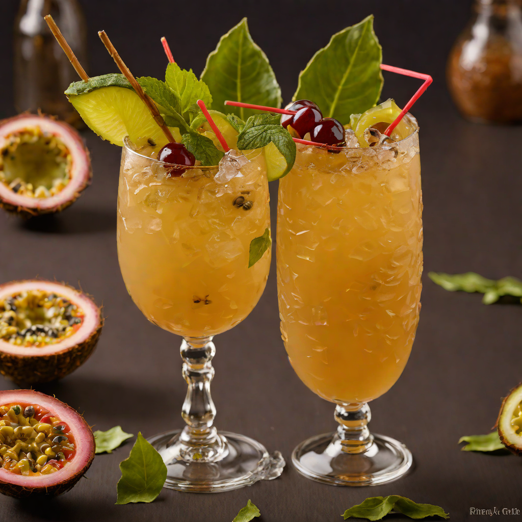 Tiki-Inspired Passion Fruit Mai Tai Cocktail