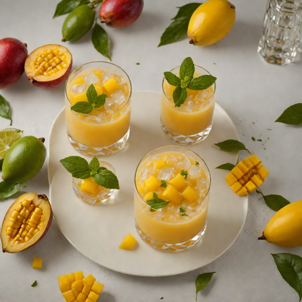 Caribbean Mango Rum Smash