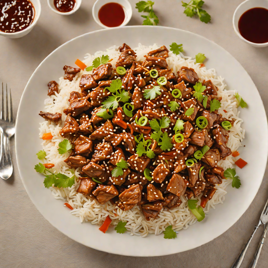 Stir-Fried Korean Pork Bulgogi with Spicy Gochujang Sauce