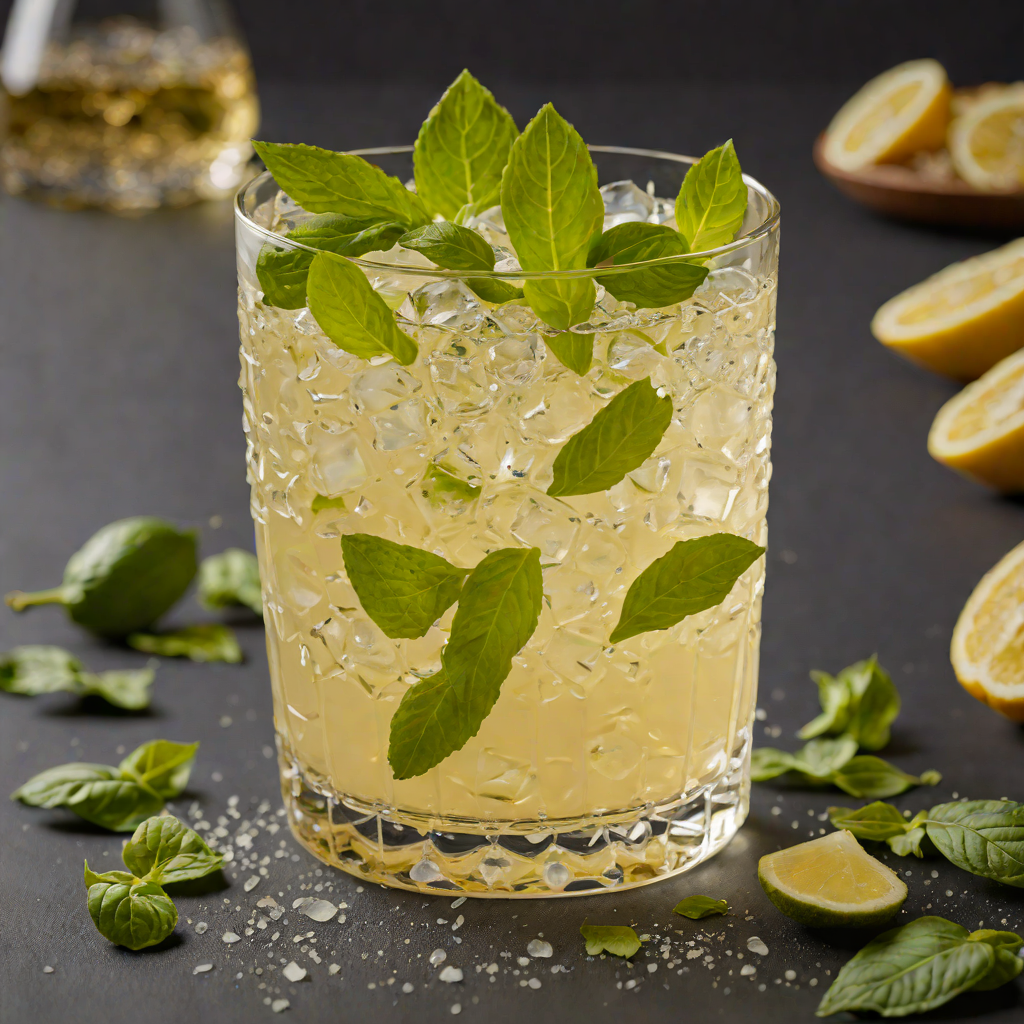 Ginger-Basil Tequila Fizz