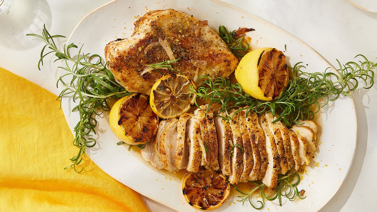 Pan-Seared Chicken Breast with Lemon-Tarragon Pan Sauce
