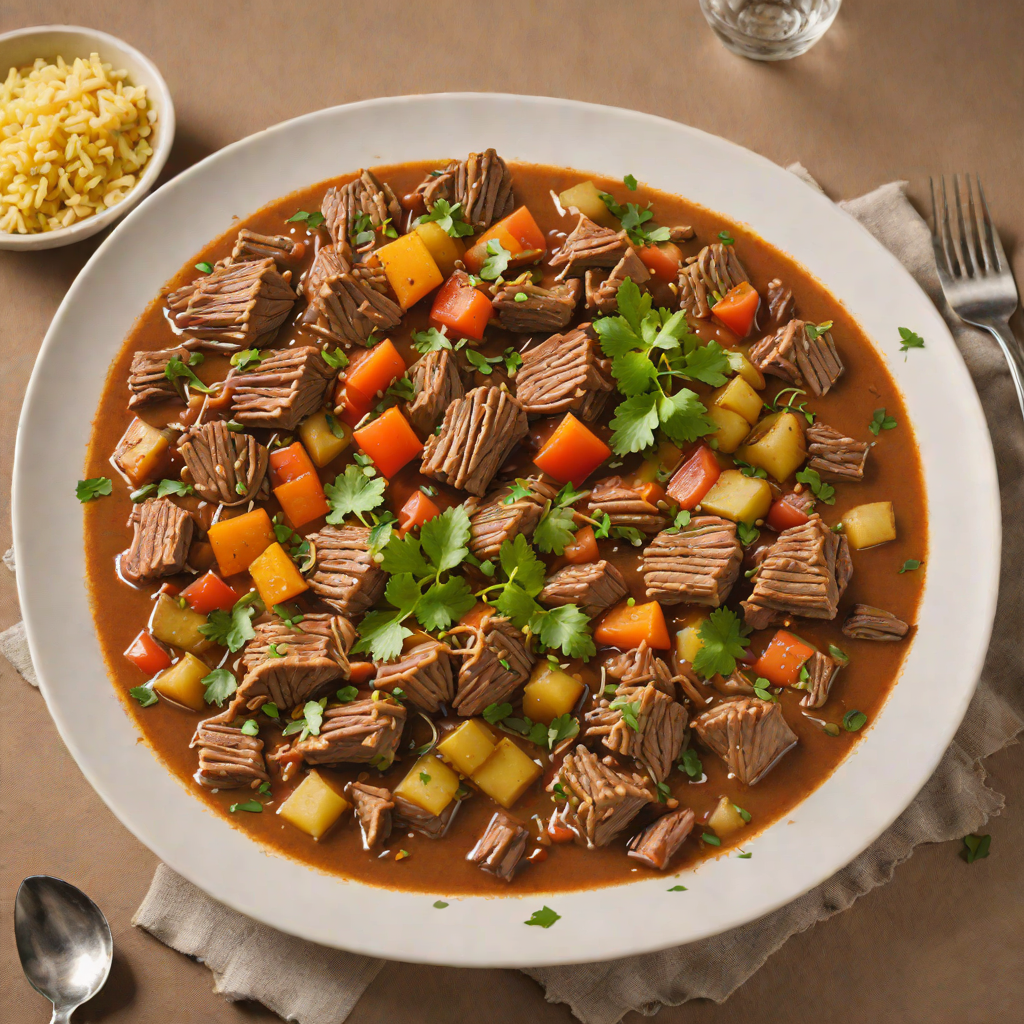 Slow-Cooked Barbacoa de Borrego Lamb Stew