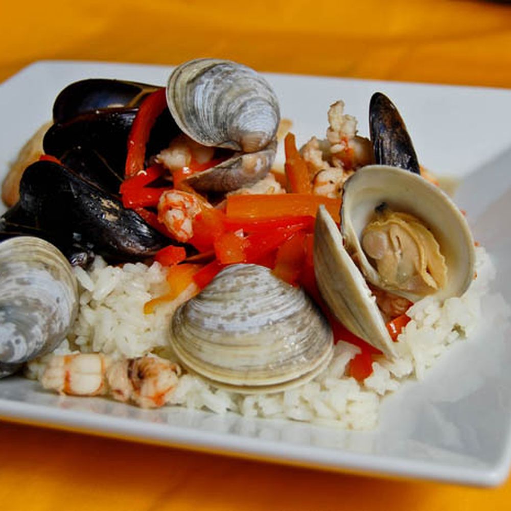 Cucumber-Avocado Seafood Medley