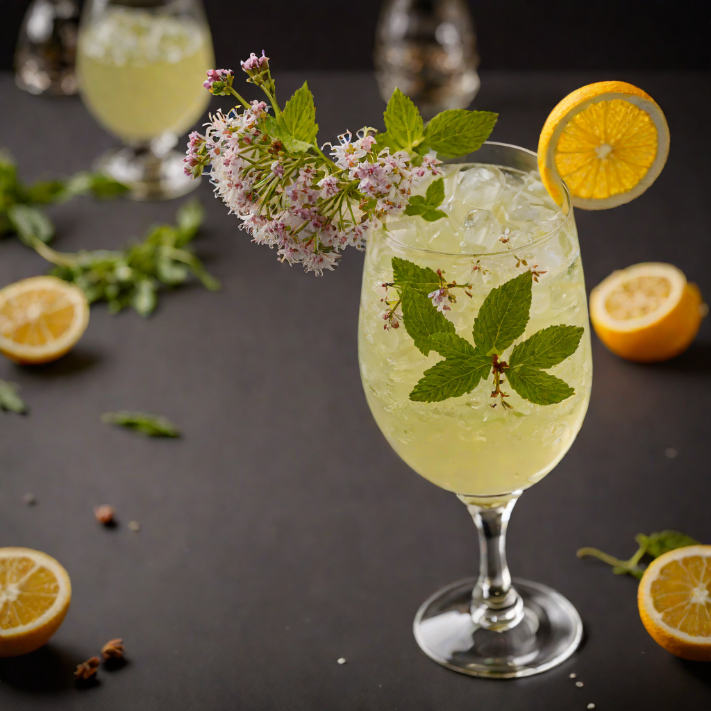 Herbal Gin Blossom Shake