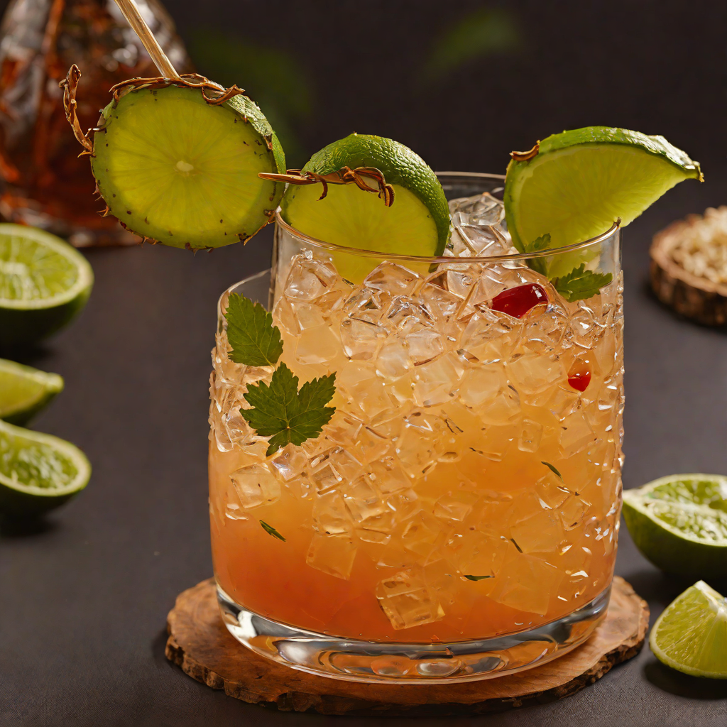Tiki-Inspired Tropical Rum Punch