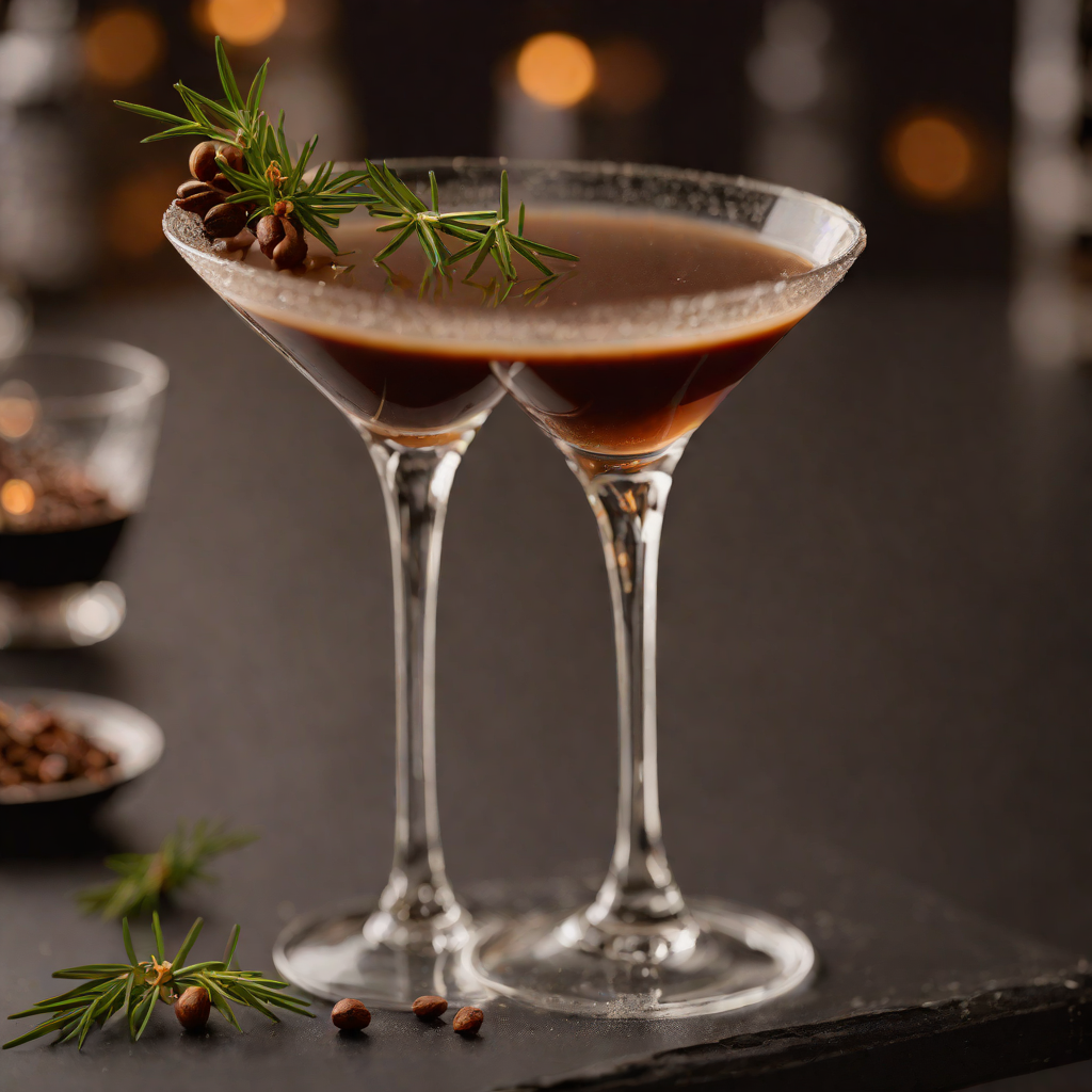 Smoked Rosemary Espresso Martini