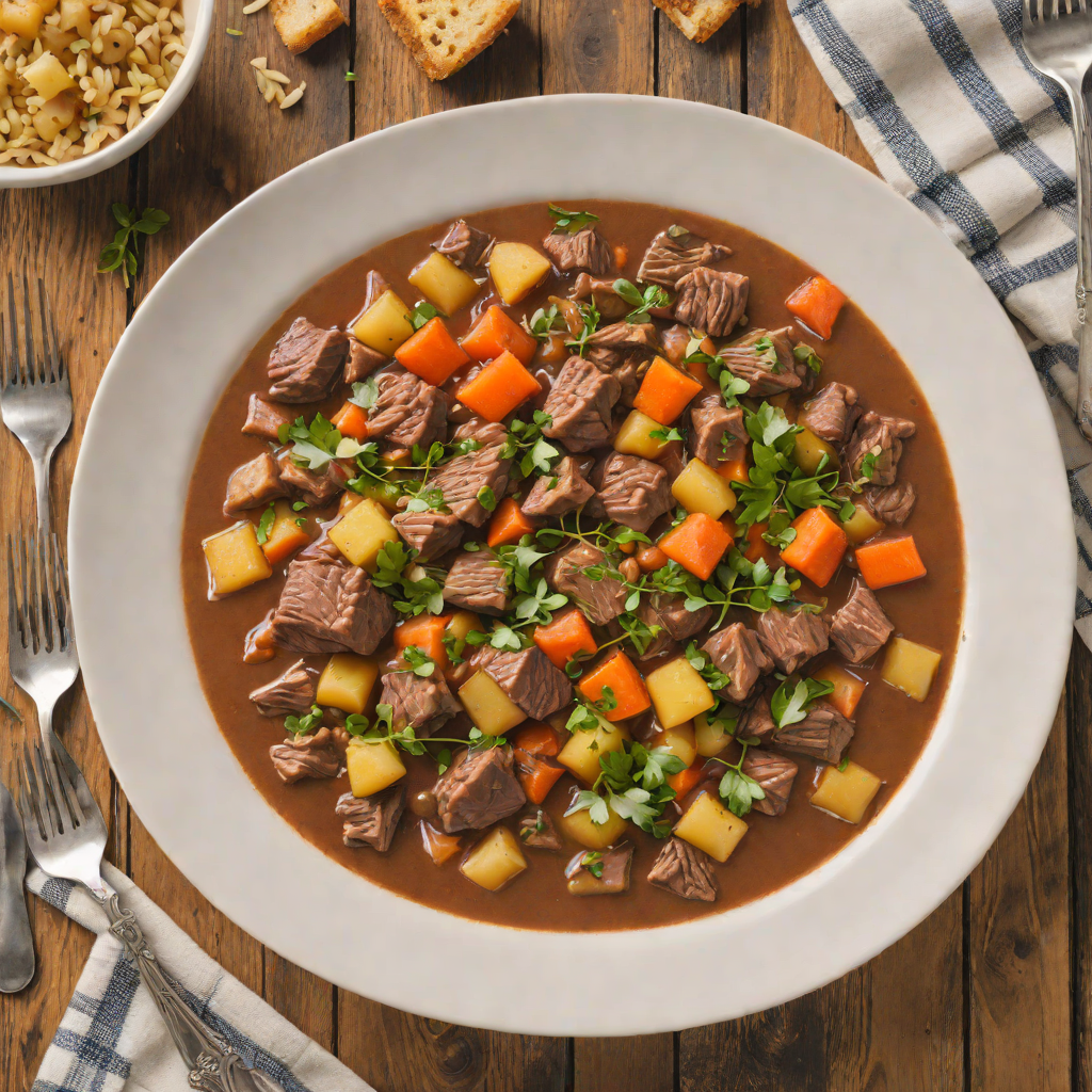 Slow Cooker Upper Peninsula Venison Stew