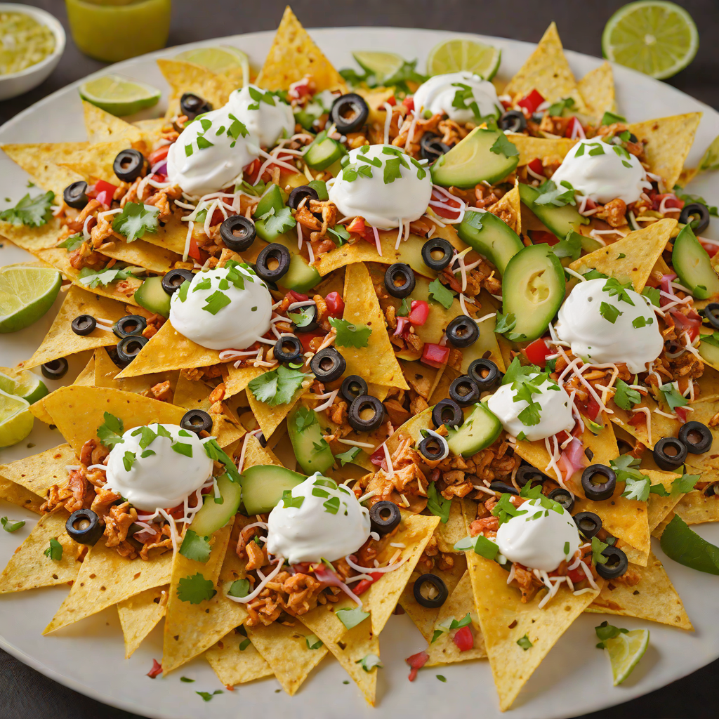 Power & Light District Spicy Chicken Nachos