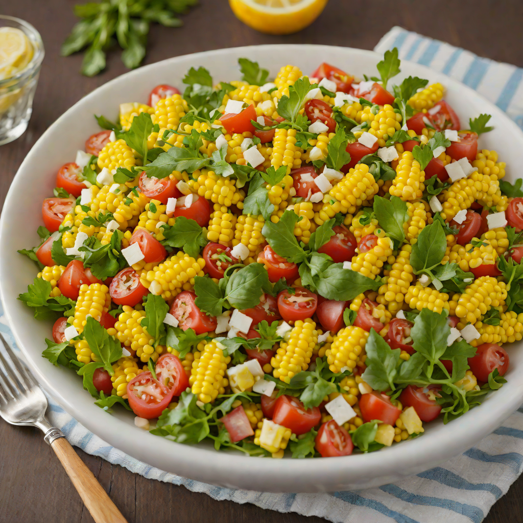 Kansas City Downtown Sweet Corn and Tomato Salad