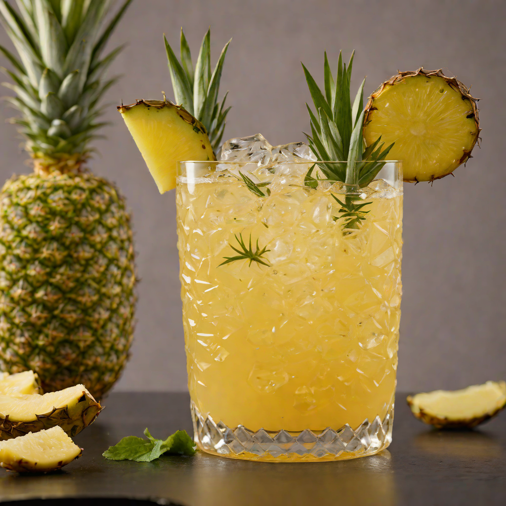 Built Tropical Pineapple Mezcal Cooler