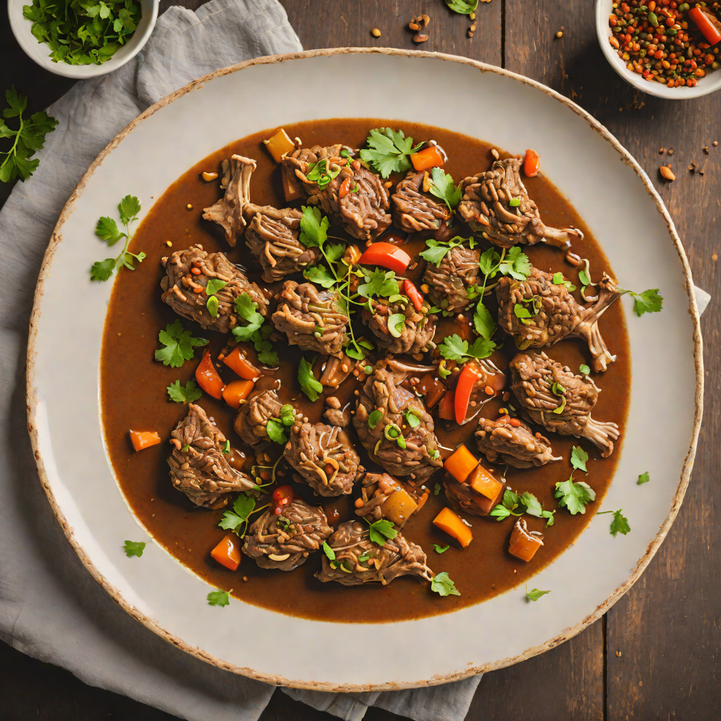 Slow-Cooked Lamb Yakhni with Kashmiri Spices