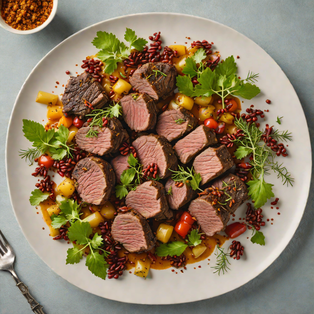 Slow-Roasted Spiced Lamb with Sumac and Garlic