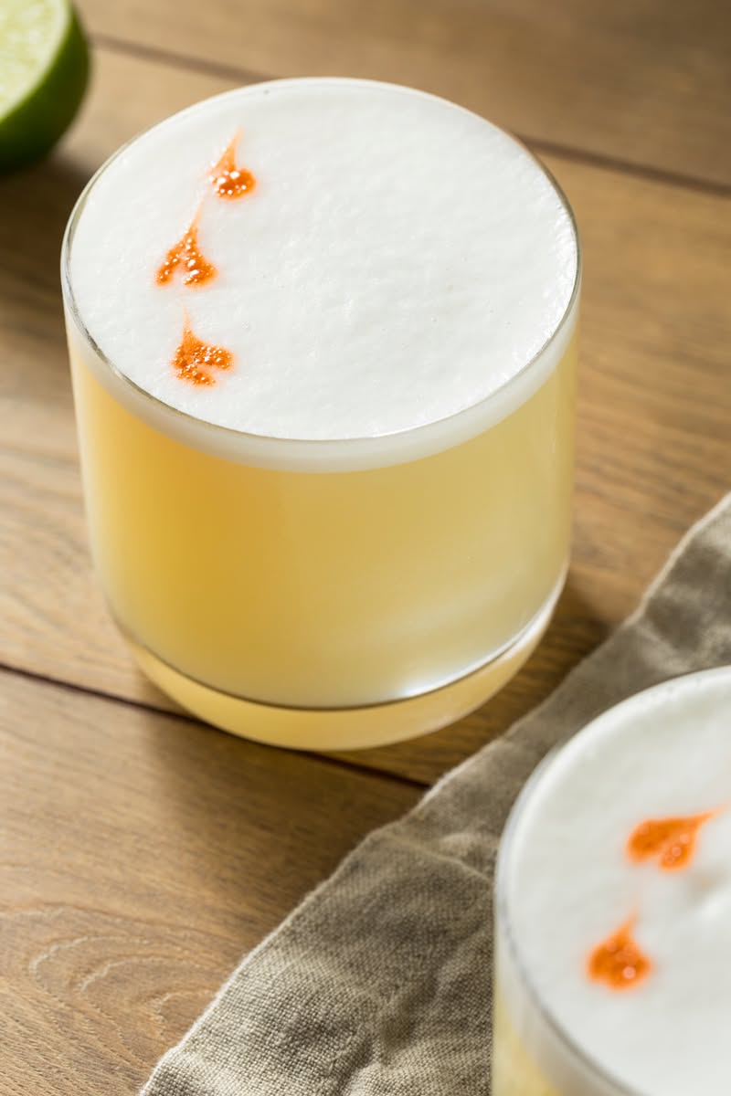 Island Breeze Mezcal Sour