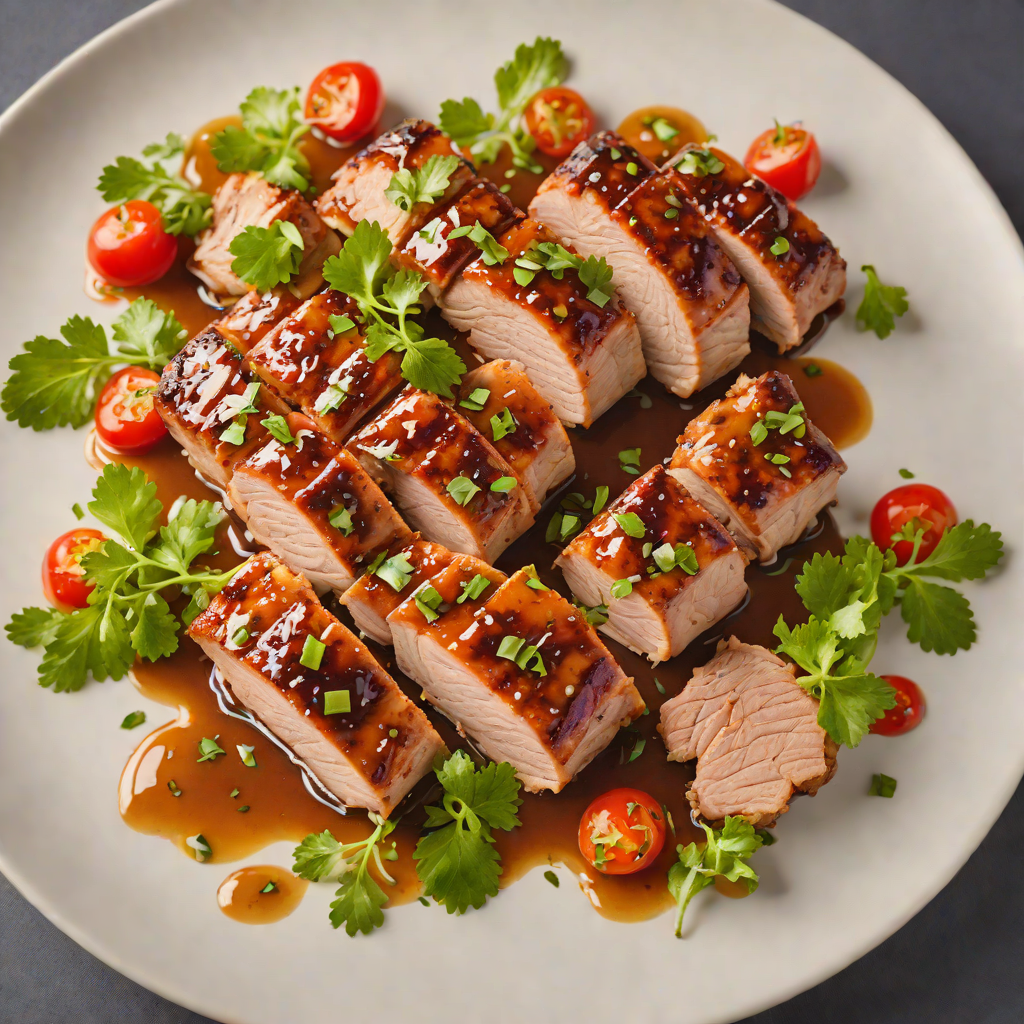 Fun Band-Inspired Spicy Honey Glazed Pork Tenderloin