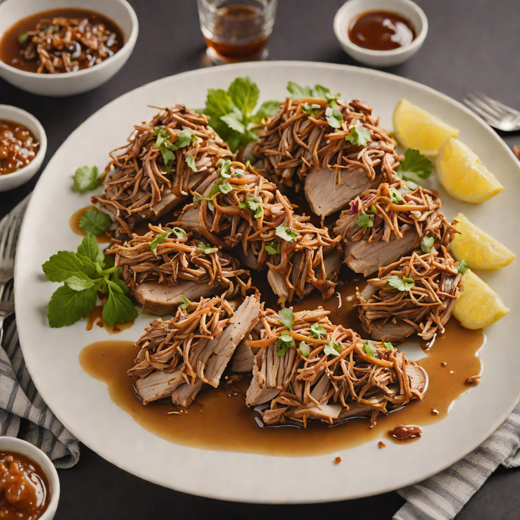 Slow-Smoked Carolina Pulled Pork with Tangy Vinegar Sauce